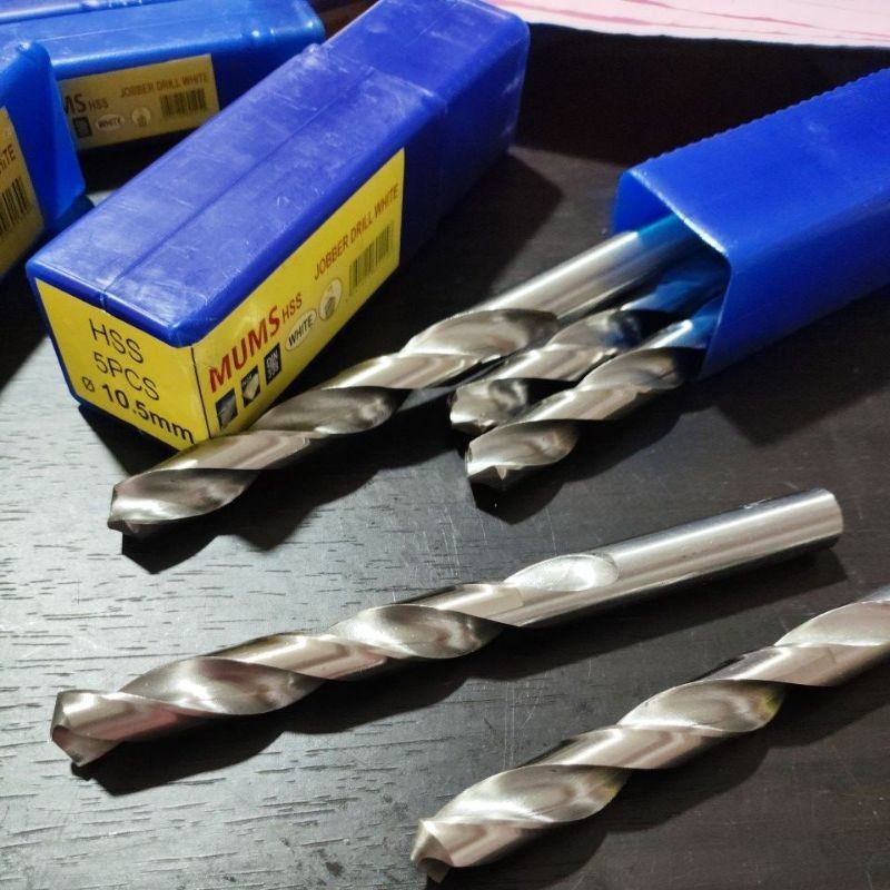 mata bor besi ukuran 10,5mm