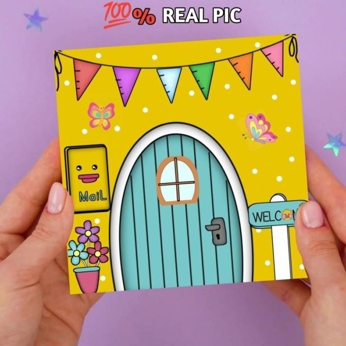 Paper Duck Bebek Viral Mainan Edukasi Busy Book Buku Aktifitas Anak