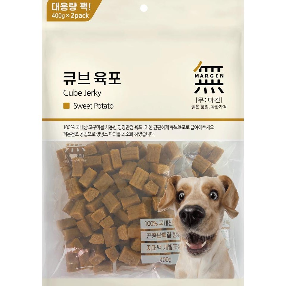 Ready>> Bowwow Mumargin Cube Sweet Potato 800G / Treats For Dogs