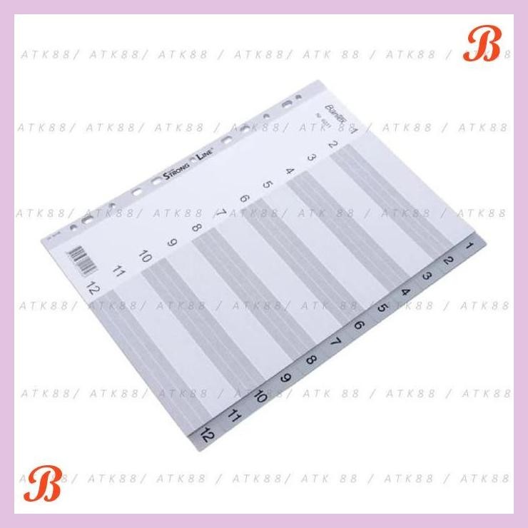 

| PGT | BANTEX NUMERICAL INDEXES A4 12 PAGES (1-12 INDEX) #6211