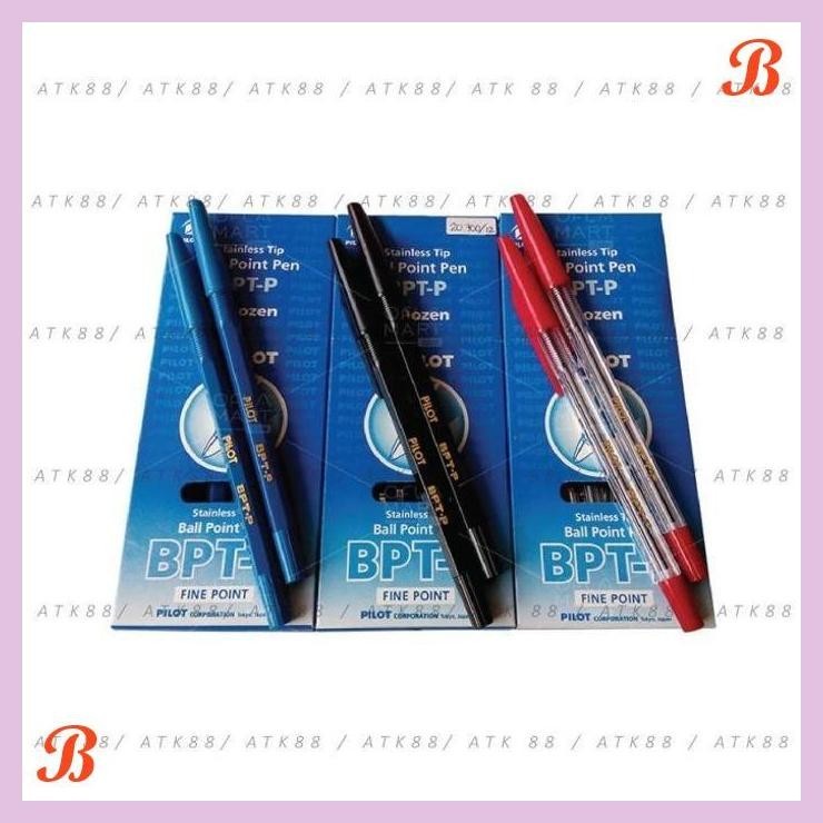 

| PGT | PULPEN / PEN / BALLPOINT WARNA HITAM PILOT BPTP ASLI ORIGINAL