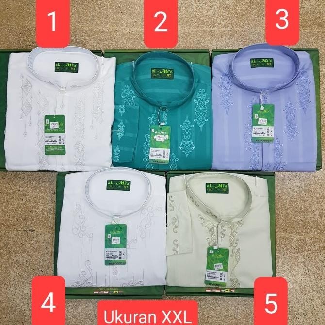 Terbaik Koko Al Mia Lengan Panjang Original Al-Mia Ukuran Xxl Stok Terbatas