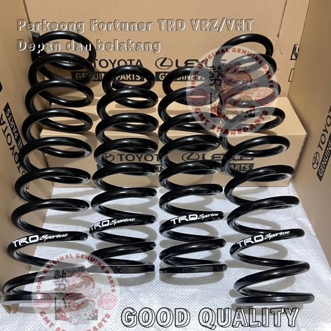 Coil Spring Per Keong Fortuner Trd Vrz/Vnt Depan Belakang Toyota Asli