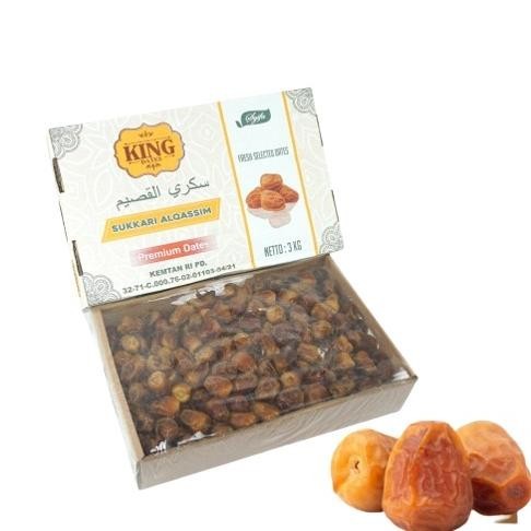 

Promo Lagiii!! Kurma Barari Premium Sukkari Al Qassim | Sukari 3 Kg