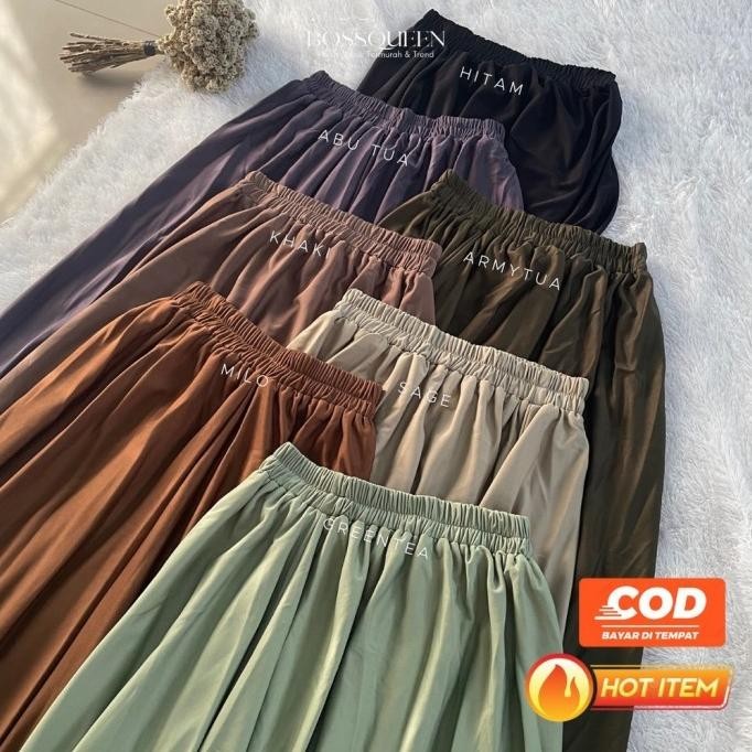 (Terbaru) Rok Bawahan Wanita Muslim