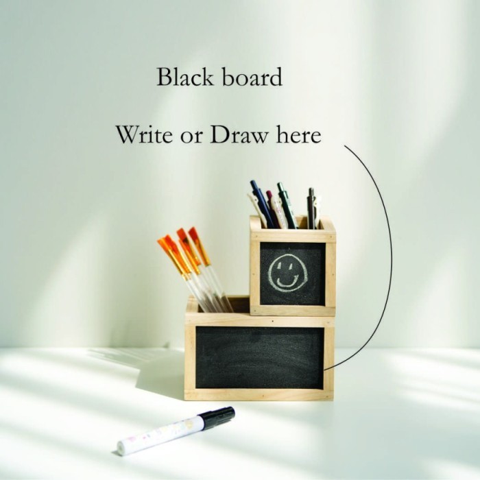 

Callie - Wooden Stationary organizer / Organizer alat tulis