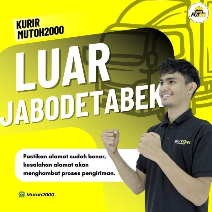 

Sale Now Ongkir Tambahan - Kurir Toko Luar Jabodetabek Pengiriman Cepat