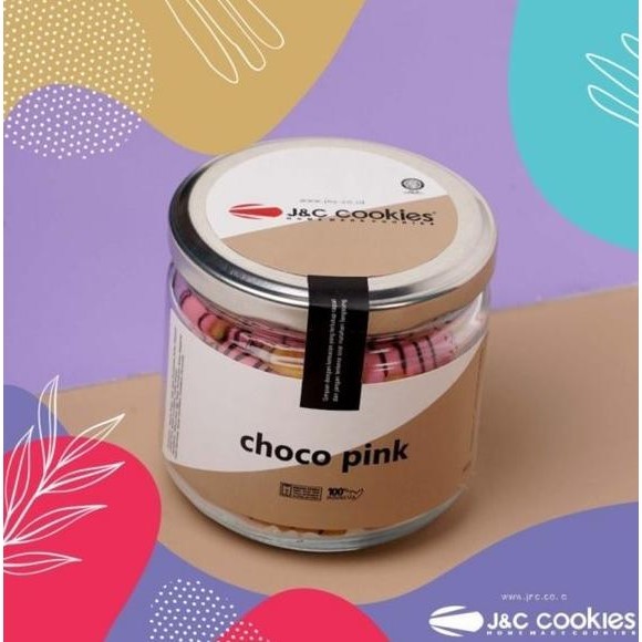 

Ready Jnc Choco Pink Toples Kaca By J&C Cookies Original