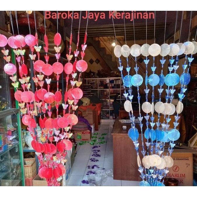 Terlaris Tirai Gorden Kerang Simping 10 Untai Terbaik