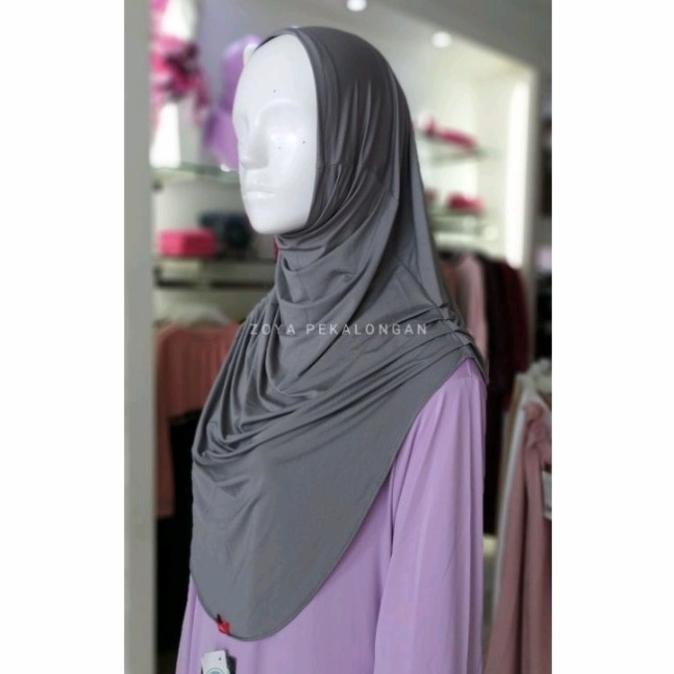 Zoya Jilbab Hijab Bergo Kerudung Instan Instant Langsung Naya Ori Zoya
