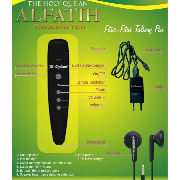 Al Quran Alfatih Talking Pen (Al Quran Alfatih Digital Pen)