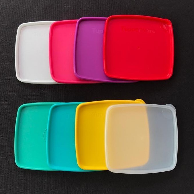 Sale Seal / Tutup Square Round Tupperware