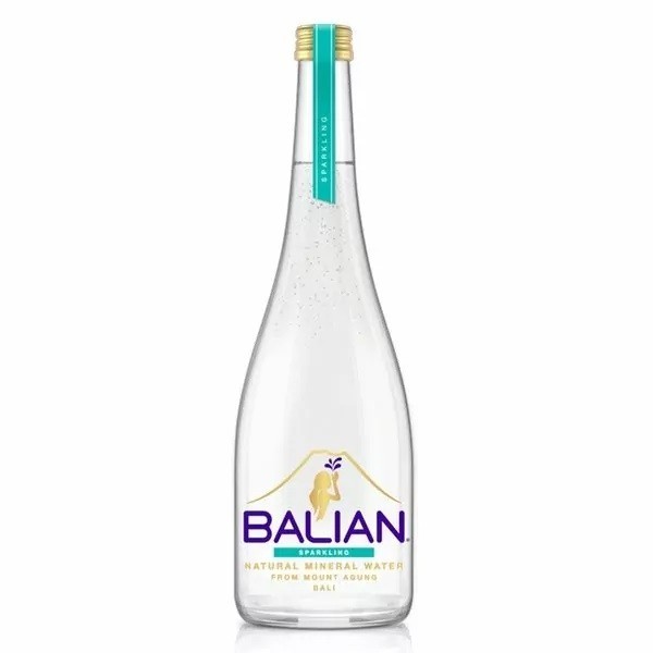 

BALIAN SPARKLING NATURAL MINERAL WATER GLASS 750ML