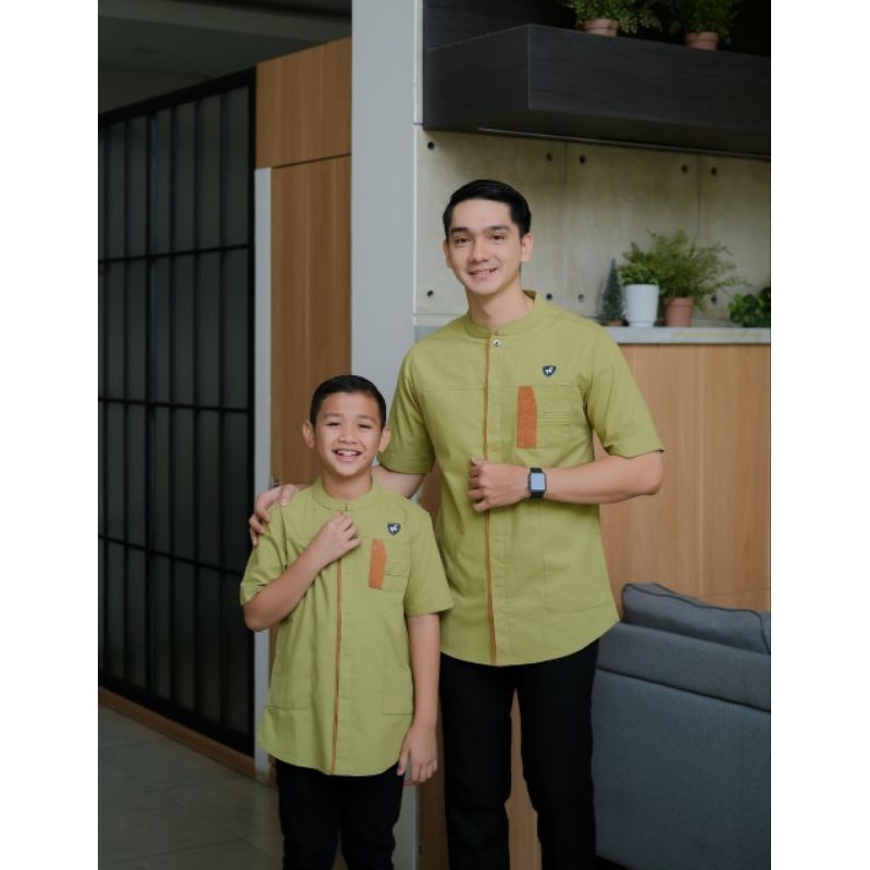 Kurta Anak Model Kemeja Koko Pakistan Baju Koko Couple Ayah Anak Terbaru