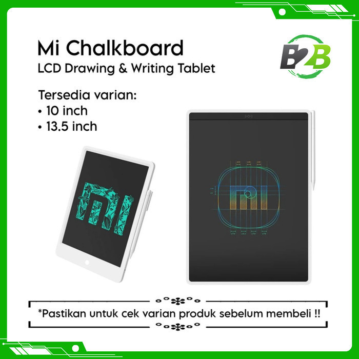 

Mi Mijia Lcd Blackboard 10 & 13.5 Inch Chalkboard Writing Drawing