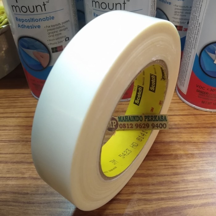 

Polyethylene 3M Uhmw 5423 Tape Isolasi 24Mm X 18M