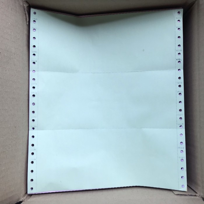 

Paper Print Kertas Continuous Form 9.5 X 11/3 4 Ply Bagi 3