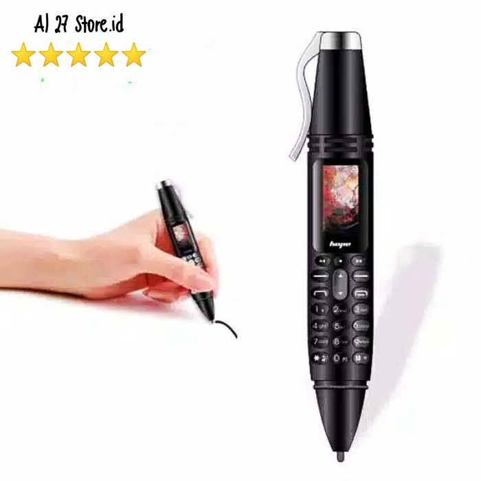 

Hope Ak007 Handphone Hp Pulpen Unik Pulpen Lucu Senter Dan Dual Sim