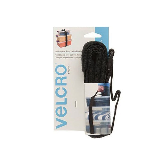 

Velcro All Purpose Strap With Handle 6 Ft X 2 In - Black