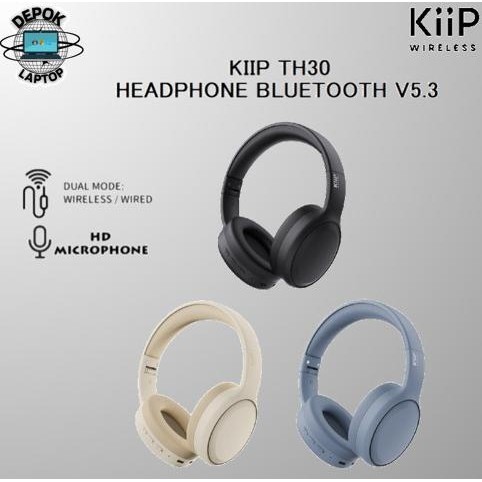 Headphone Bluetooth Kiip wireless TH30