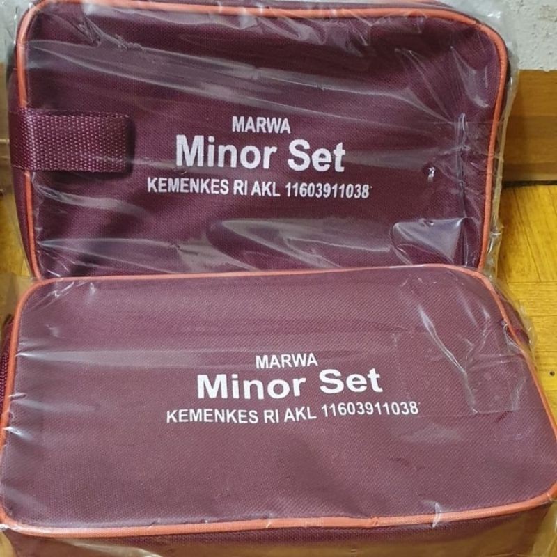 MARWA - Minor Set / Minor Intrument Set / Instrumen Bedah Minor