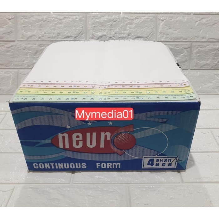 

Continuous Form 4 Ply Neuro 9.5 X 11 - Kertas Komputer Murah 4 Ply