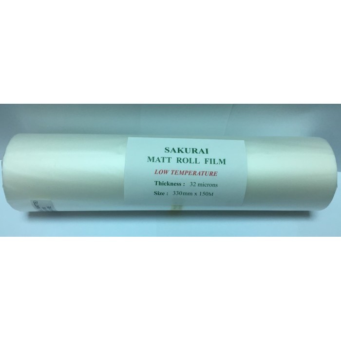 

Plastik Laminating Sakurai Doff 330 330Mmx150M 32Micron