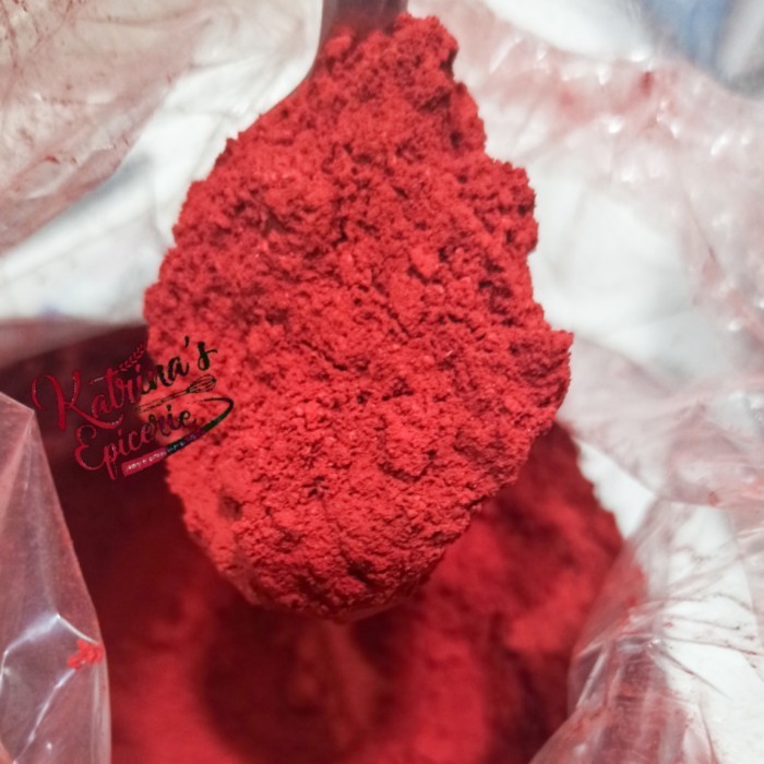 

50 Gram Pure Deep Supreme Red Veet Flavor Powder Perisa Bubuk Gelap