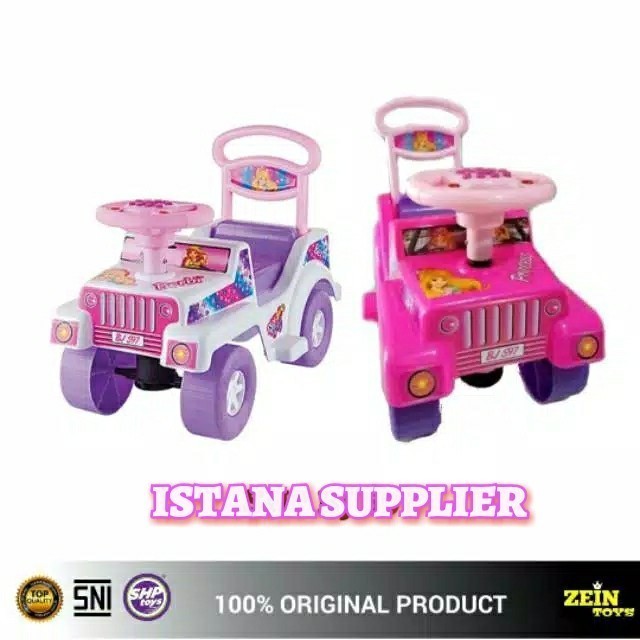 MAINAN ANAK PEREMPUAN MOBIL MOBILAN DORONG PRINCESS BERKUALITAS MURAH