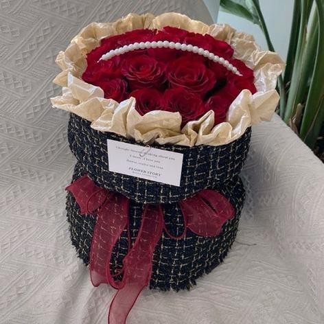 

PROMO HANACO - MS3 TWEED Flower Wrapping Kain Pembungkus Bunga Buket Classic Tweed untuk Hand Bouquet TD44