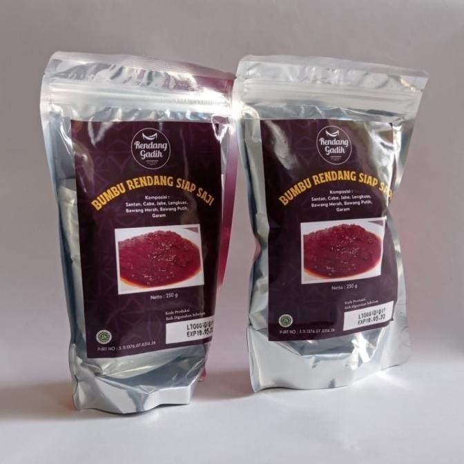 

Bumbu Rendang Siap Saji - Rendang Gadih Best Seller KS88