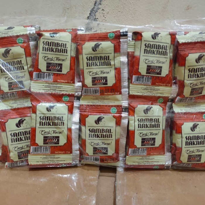 

Sambal Naknan Sachet Level 3