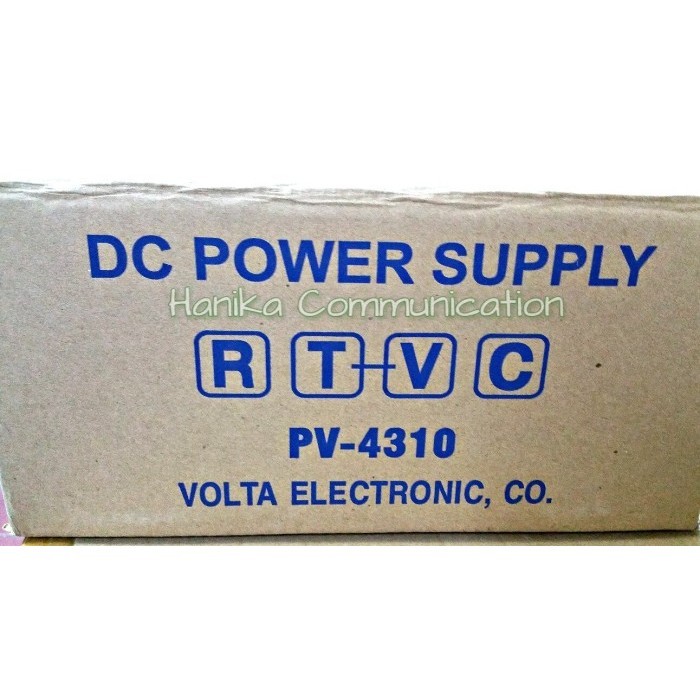 RTVC PV-4310 DC Power Supply 40A PV4310 Baru promo