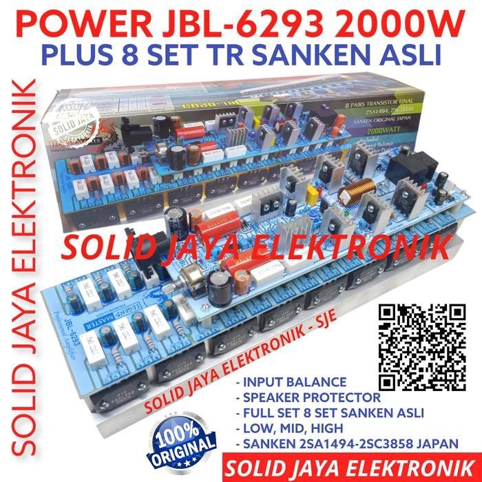 POWER JBL6293 JBL 6293 2000W TR SANKEN ASLI AMPLIFIER LEGEND MASTER