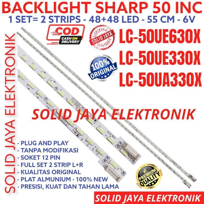 BACKLIGHT TV LED SHARP 50 INC 50UE630 50UE330 50UA330 X LAMPU BL SMD