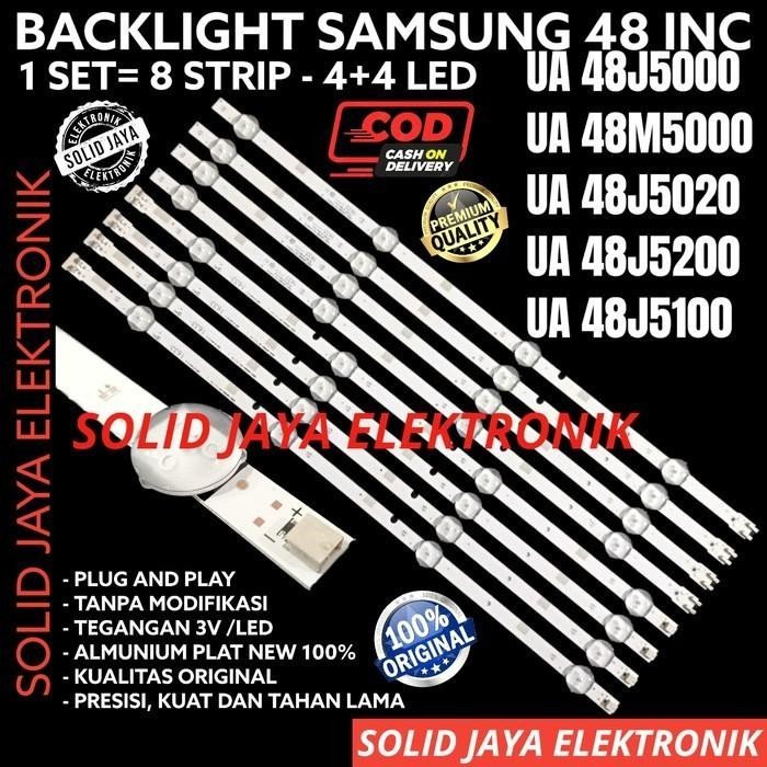 BACKLIGHT TV LED SAMSUNG 48 INC UA 48J5000 48J5100 48M5000 LAMPU BL 8K