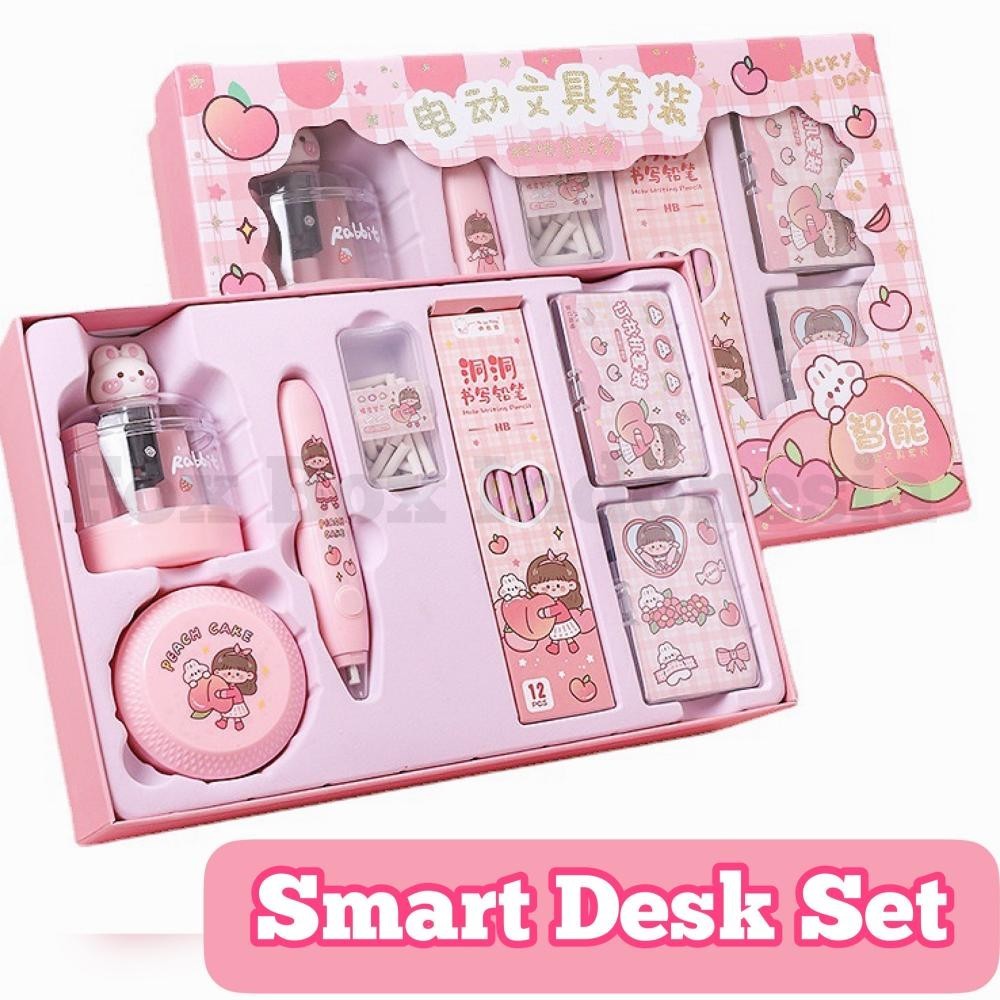 

SPECIAL [PROMO TERBARU] Jurnal dan Set Alat Tulis Elektrik - Journal Stationary Set - Set Elektrik Stationery Otomatis - Serutan Pensil Penghapus Washi Tape Lucu - Fox Box Indonesia MA28