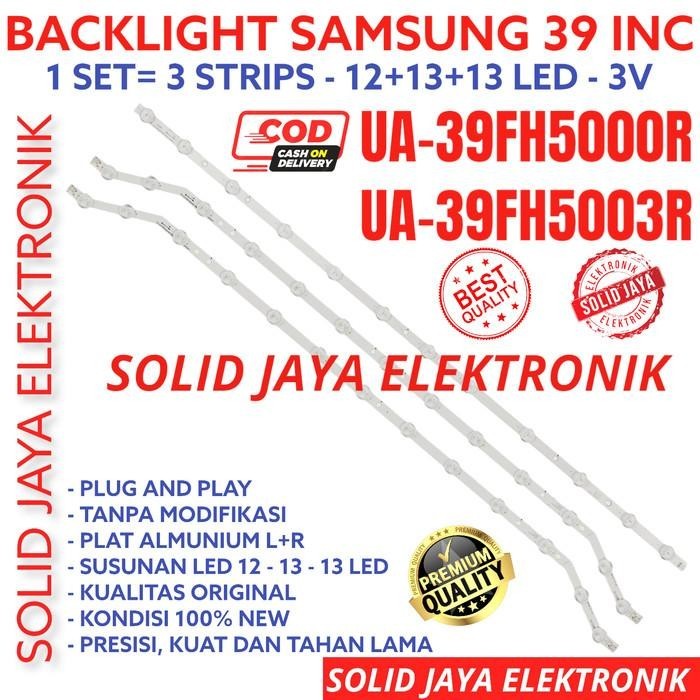 BACKLIGHT SAMSUNG 39 INC UA 39FH5003 39FH5003R U39FH5003 LAMPU BL LED