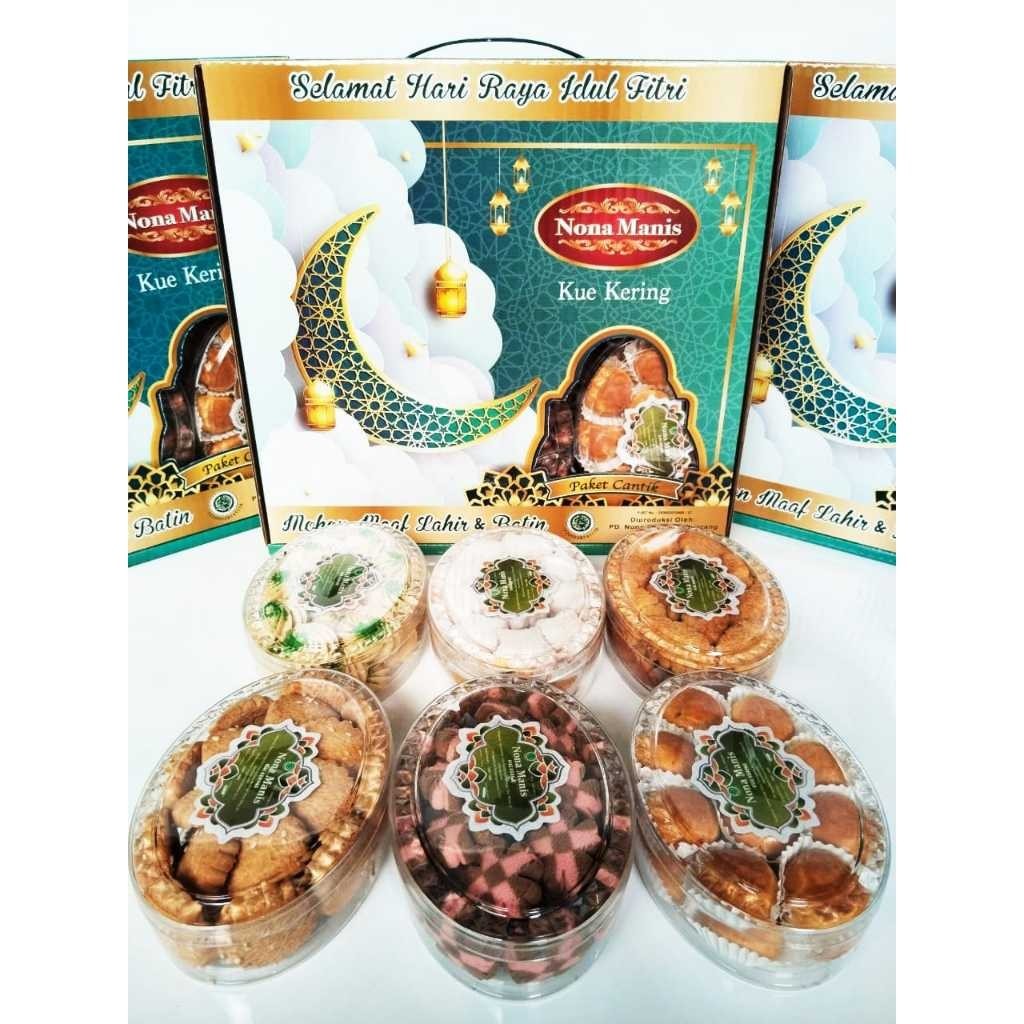 

MJS Kue Kering Lebaran/Kue Kering Paket Nona Manis Isi 6