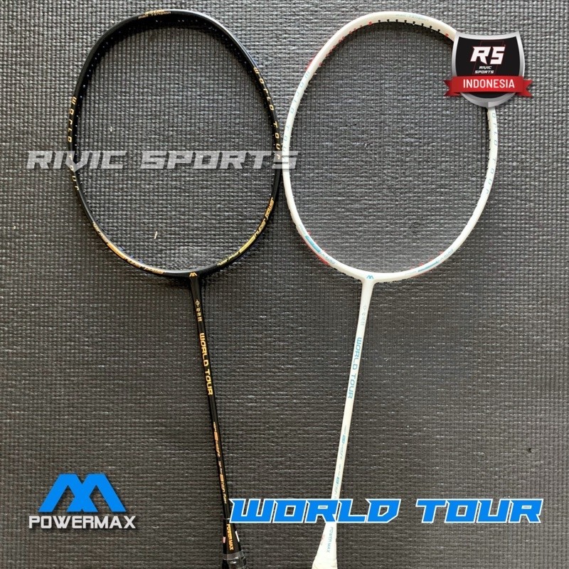 Raket POWERMAX WORLD TOUR POWER GROMMET 35LBS Power Max Raket Badminton Original 100%