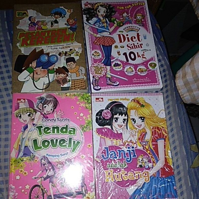 Preloved Komik Tenten Series dan Candy Series