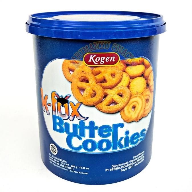 

Gery Butter Cookies Toples - Kogen Bater Kukis K Fox 300 Gram Terbaik