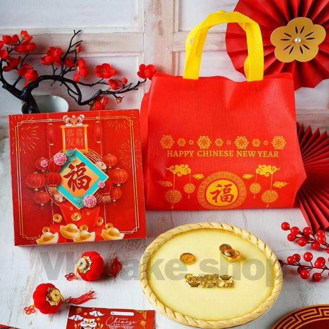 

Tart susu Ori premium Hampers Imlek gong xi FA CAI Best seller