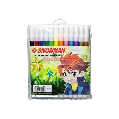 

Spidol 12 Warna PW12 Snowman