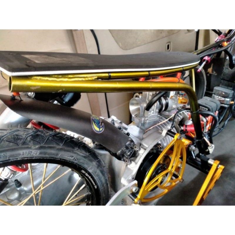 Slebor SPAKBOR Belakang Custom CARBON Matic Mio Beat JUPITER MX FU NINJA Drag Bike