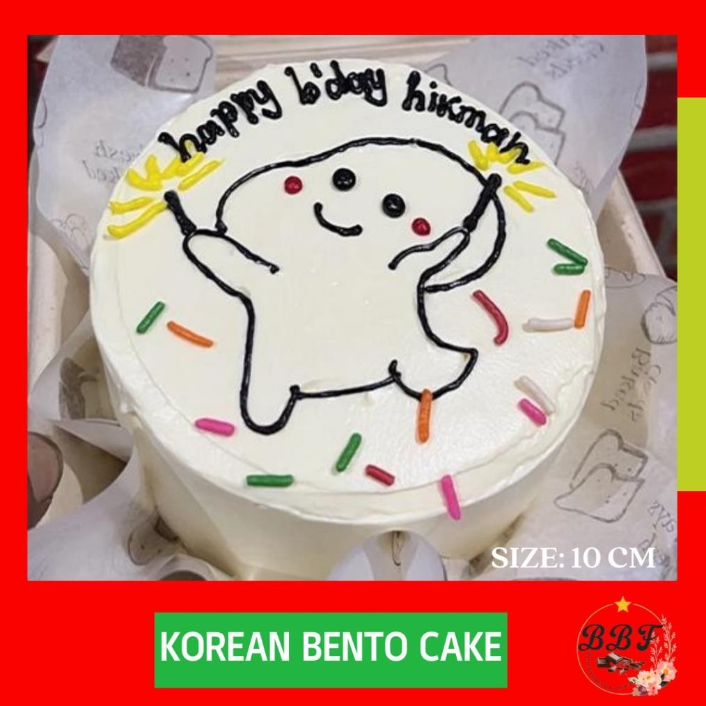 

(Cod) Bento Cake / Korean Bento Cake / Korean Lunch Box / Korean Cake Murah Cod