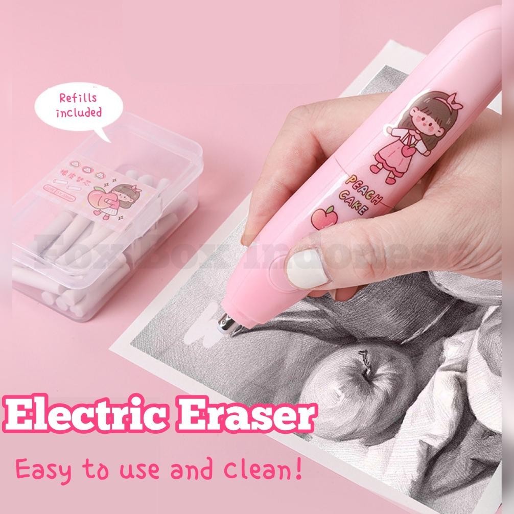 

TERLARIS [PROMO TERBARU] Jurnal dan Set Alat Tulis Elektrik - Journal Stationary Set - Set Elektrik Stationery Otomatis - Serutan Pensil Penghapus Washi Tape Lucu - Fox Box Indonesia GM51