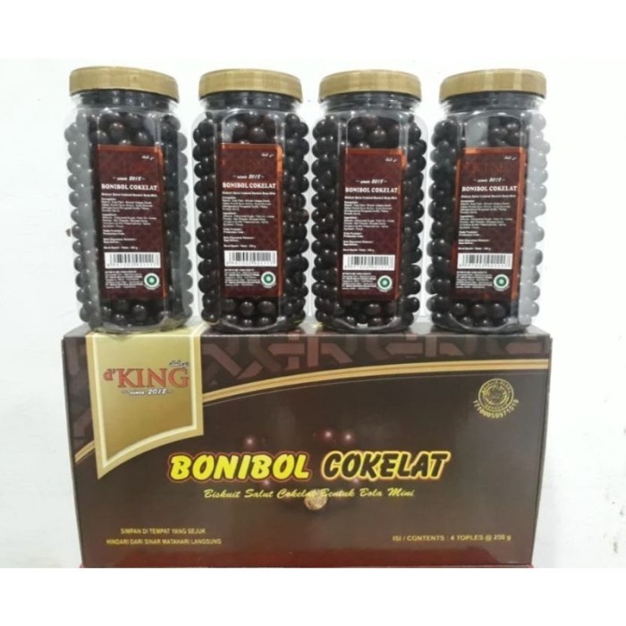 

Limited! PerDus Bonibol Coklat Biskuit d'King Spesial Lebaran - Coklat New