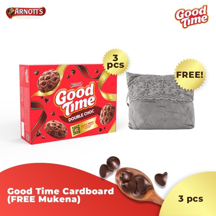 

Limited! Triple Pack Good Time Hampers Ramadhan / Lebaran FREE Mukena New