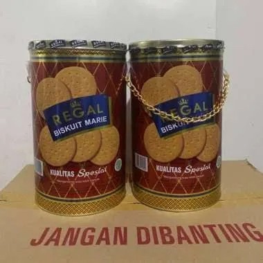 

Limited! marie regal special 1kg biskuit kaleng biskut lebaran susu New